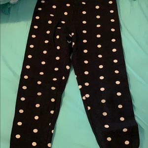 Old navy polka dot leggings size 10/12
